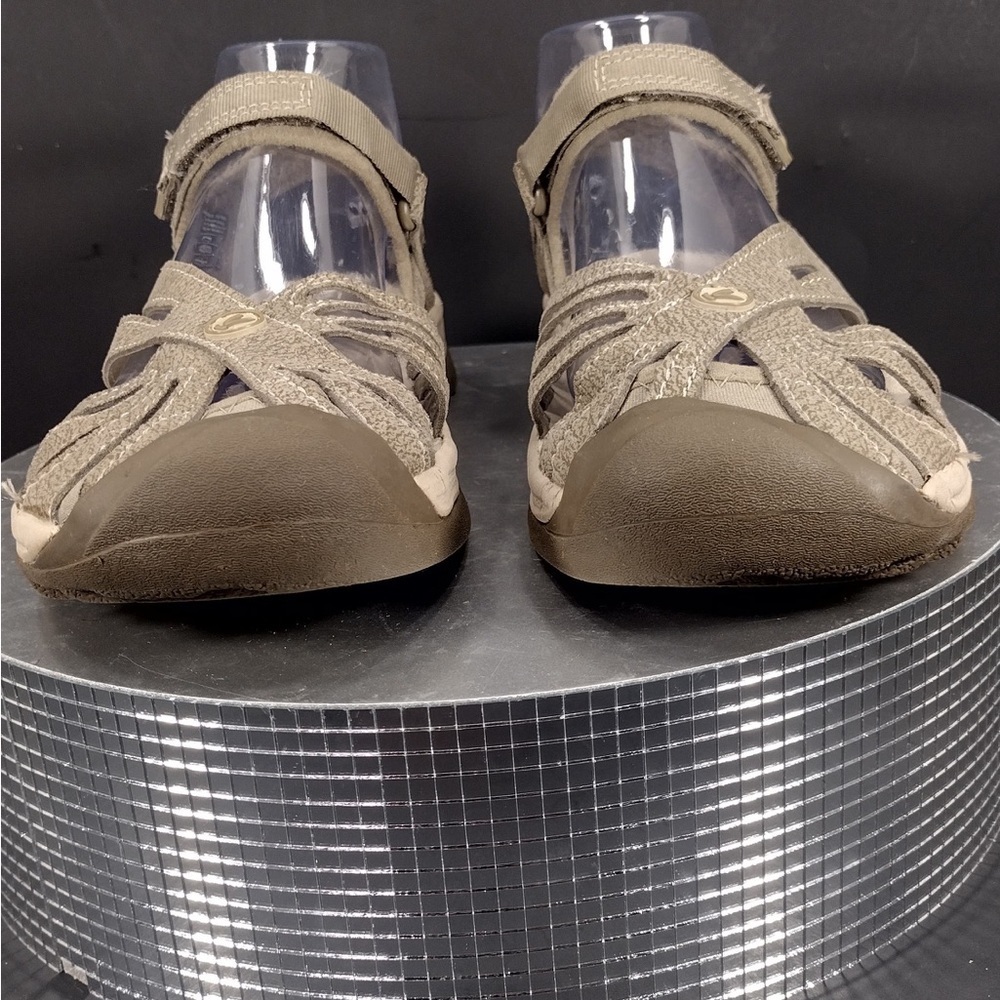 Kenn Stylish Women's Sandals in Tan by size 8.5 pre owned Exellent condition - Picture 3 of 14